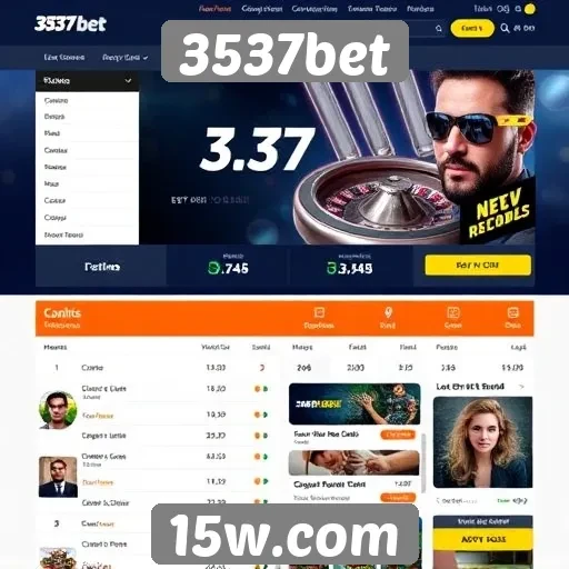 Novidades e recursos do site 3537bet