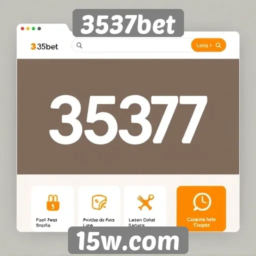 Facilidade de uso da interface do 3537bet